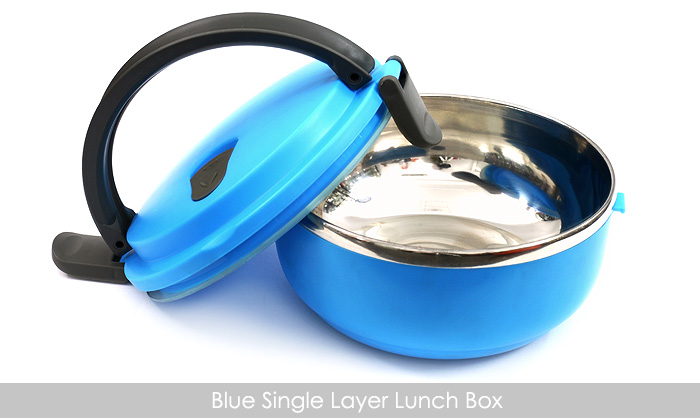 1 Layer Stainless Steel Lunch Box in Pakistan